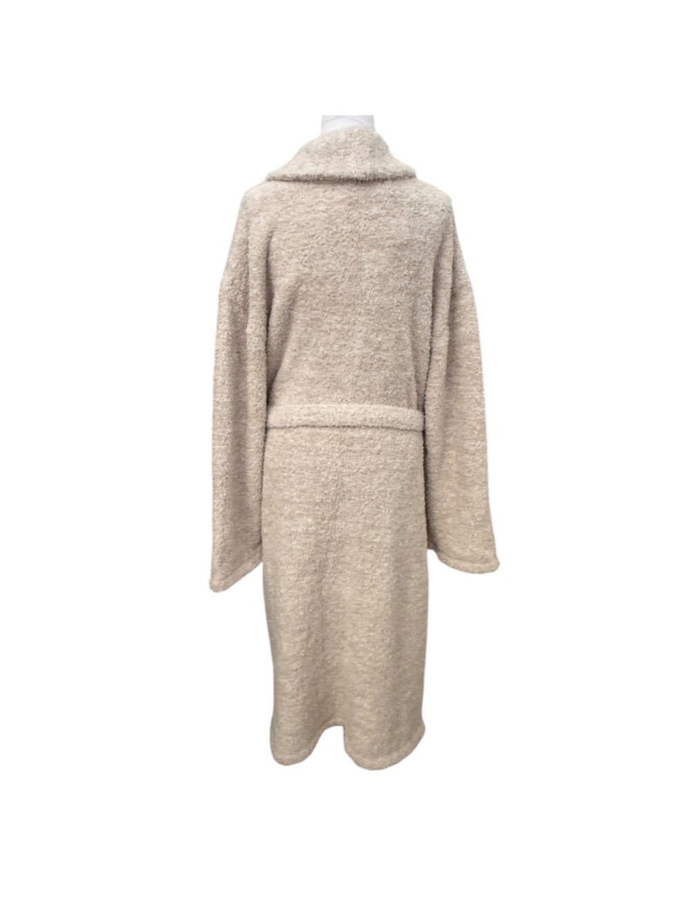 Barefoot Dreams CozyChic Robe Stone White Size 3 1X NWT - Picture 3 of 6